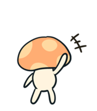 funny mushroom days lite(eng) sticker #7767508