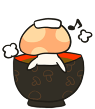 funny mushroom days lite(eng) sticker #7767511