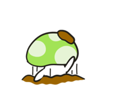 funny mushroom days lite(eng) sticker #7767513