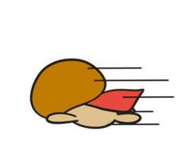 funny mushroom days lite(eng) sticker #7767516