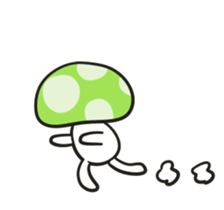 funny mushroom days lite(eng) sticker #7767518