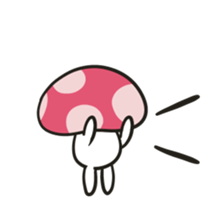 funny mushroom days lite(eng) sticker #7767519