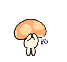 funny mushroom days lite(eng) sticker #7767521