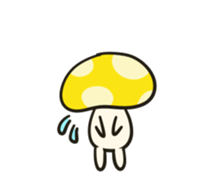 funny mushroom days lite(eng) sticker #7767523