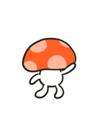 funny mushroom days lite(eng) sticker #7767524