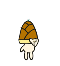 funny mushroom days lite(eng) sticker #7767525