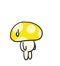 funny mushroom days lite(eng) sticker #7767528