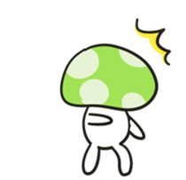 funny mushroom days lite(eng) sticker #7767529