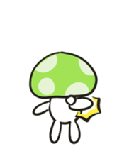 funny mushroom days lite(eng) sticker #7767530