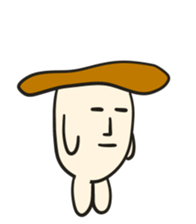 funny mushroom days lite(eng) sticker #7767531