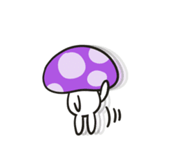 funny mushroom days lite(eng) sticker #7767532