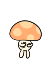 funny mushroom days lite(eng) sticker #7767533
