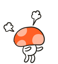 funny mushroom days lite(eng) sticker #7767534
