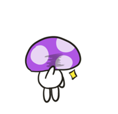 funny mushroom days lite(eng) sticker #7767537