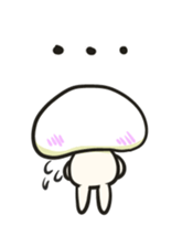 funny mushroom days lite(eng) sticker #7767543