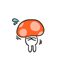 funny mushroom days lite(eng) sticker #7767544
