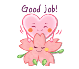 Knot of cordiality [Tender Heart&SAKURA] sticker #7767993