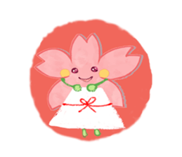 Knot of cordiality [Tender Heart&SAKURA] sticker #7768000