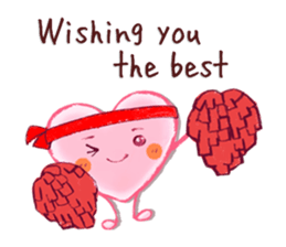 Knot of cordiality [Tender Heart&SAKURA] sticker #7768009