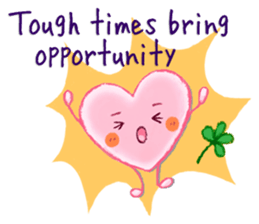 Knot of cordiality [Tender Heart&SAKURA] sticker #7768013