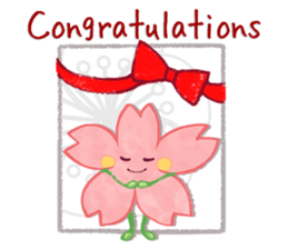 Knot of cordiality [Tender Heart&SAKURA] sticker #7768024