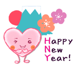 Knot of cordiality [Tender Heart&SAKURA] sticker #7768026