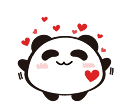 Panda maru sticker #7768548