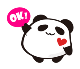 Panda maru sticker #7768549