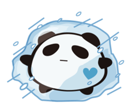Panda maru sticker #7768550