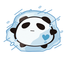 Panda maru sticker #7768550
