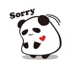 Panda maru sticker #7768556