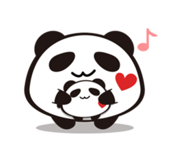 Panda maru sticker #7768562