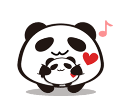 Panda maru sticker #7768562