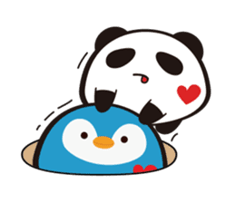 Panda maru sticker #7768587