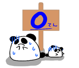 two pandas sticker #7768690