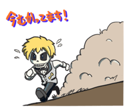 Skeleton Butler & skeleton maid sticker #7768737