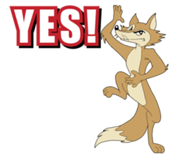 It is sly! Mr.Fox sticker #7768813