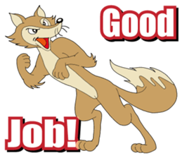 It is sly! Mr.Fox sticker #7768815