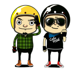 Retro Man 80's V.2 (ENG) sticker #7769845