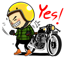 Retro Man 80's V.2 (ENG) sticker #7769848