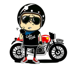 Retro Man 80's V.2 (ENG) sticker #7769853