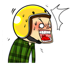 Retro Man 80's V.2 (ENG) sticker #7769861