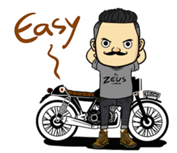 Retro Man 80's V.2 (ENG) sticker #7769866