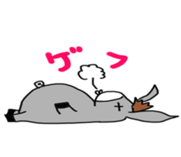 Child donkey sticker #7770244