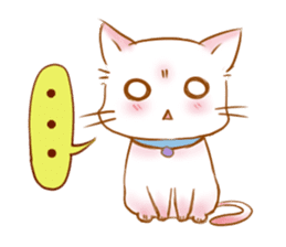 Healing cat & rabbit sticker #7770276