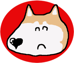 Shiba inu MOMO chan the third as well! 5 sticker #7771869