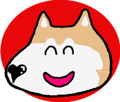Shiba inu MOMO chan the third as well! 5 sticker #7771870