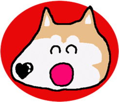 Shiba inu MOMO chan the third as well! 5 sticker #7771871