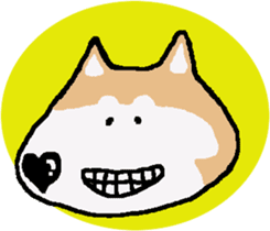 Shiba inu MOMO chan the third as well! 5 sticker #7771874