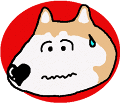 Shiba inu MOMO chan the third as well! 5 sticker #7771892